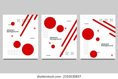 set of abstract geometric background for brochures, flyers, magazine, business card, branding, banners, headers, book covers, poster, borchure, website, wallpapers, template, calendar .etc
