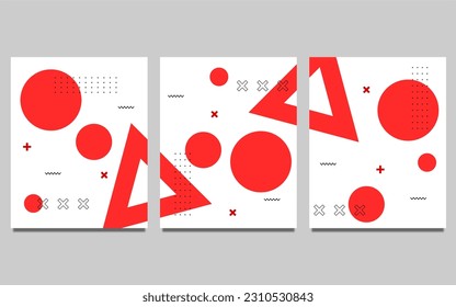 set of abstract geometric background for brochures, flyers, magazine, business card, branding, banners, headers, book covers, poster, borchure, website, wallpapers, template, calendar .etc
