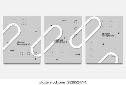 set of abstract geometric background for brochures, flyers, magazine, business card, branding, banners, headers, book covers, poster, borchure, website, wallpapers, template, calendar .etc