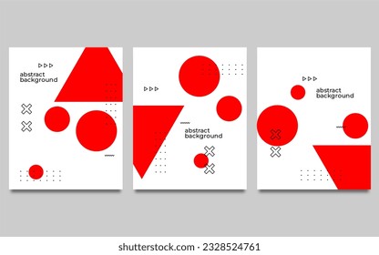 set of abstract geometric background for brochures, flyers, magazine, business card, branding, banners, headers, book covers, poster, borchure, website, wallpapers, template, calendar .etc