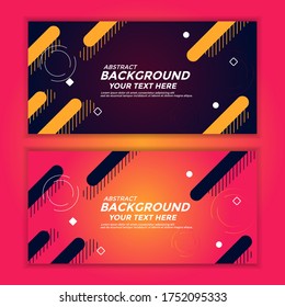 set abstract geometric background.design template