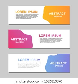 set of abstract geometric design banner web template. Modern design  for social media post promotion. Background with text space, hand drawn elements. Sale, discount, promo layout. Vector illustration