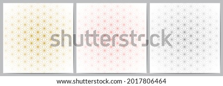  Set of abstract geometric pattern luxury with lines polygonal shape. White background design for decorative,wallpaper; clothing; wrapping.Vector illustration.Eps10