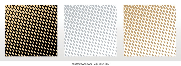 Set of abstract geometric patterns. Modern vector backgrounds. Colored ornaments Graphic modern patterns Simple lattice graphic design