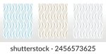 Set of abstract geometric patterns. Seamless vector backgrounds. Colored ornaments Graphic modern patterns Simple lattice graphic design