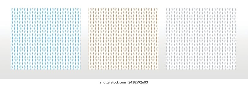 Set of abstract geometric patterns. Seamless vector backgrounds. Colored ornaments Graphic modern patterns Simple lattice graphic design