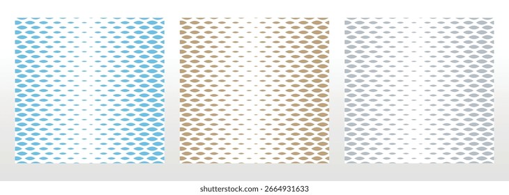 Set of abstract geometric patterns. Seamless vector backgrounds. Colored ornaments Graphic modern patterns Simple lattice graphic design