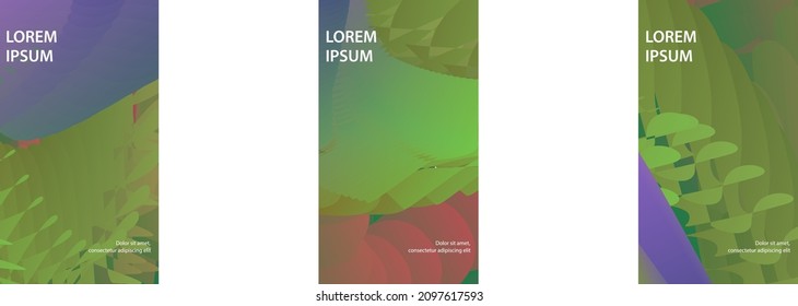 set of abstract gradient background.
EPS 10