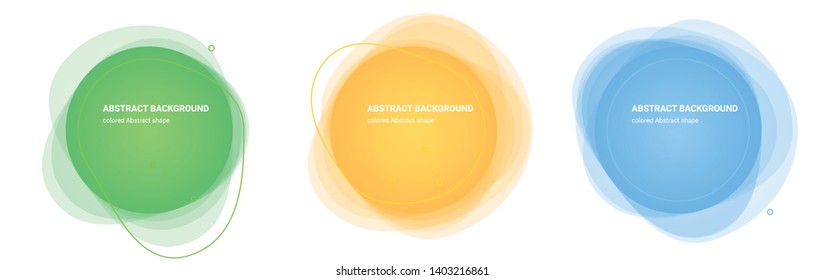 Set of Abstract Gradient Elements. Set of Abstract Geometric Shaped Backgrounds for Flyers, Banners, Web Sites, Business Cards, Invitations, Gift Cards, Brochures, Landing Pages