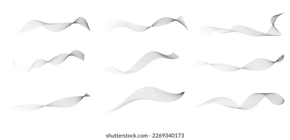 set of abstract gradient waves