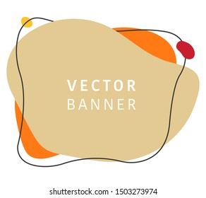 Set of abstract graphic background. Modern geometric design template. Vector illustration.