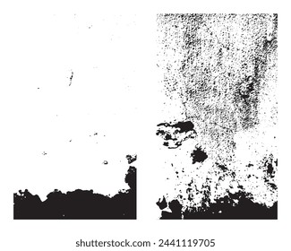 set of abstract grunge vector texture background
