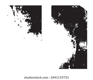 Satz von abstrakten Grunge Vektor Textur Hintergrund