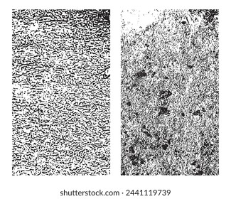 set of abstract grunge vector texture background