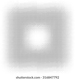 Set of abstract halftone background. Vector black and white illustration
