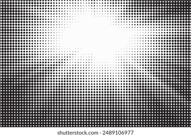Set of abstract halftone colorful backgrounds..