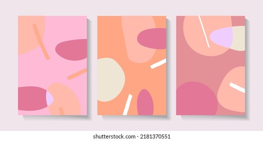 Set von abstrakter handgezeichneter Grunge Linie Kunst Vektorgrafik.