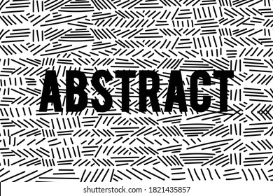 Set of abstract handrawn vector illustration.