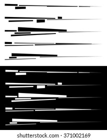 Set of abstract hitech, digital lines, dividers