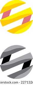 un conjunto de iconos abstractos