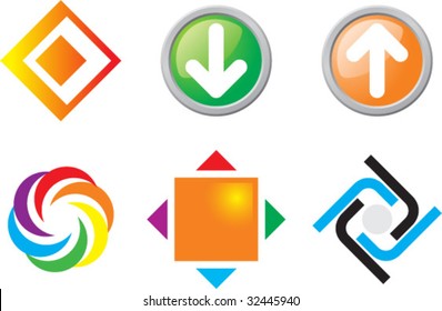 Set of Abstract icons