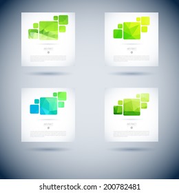 set of abstract interface mark with shape object pattern for design line water world evolution conceptual technology glassware splash clouds modern sign contract wave cloud development warm series pre