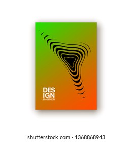 Set abstract liquid geometric shape. fluid gradient design banner, card, brochure. Isolated waves. Trendy minimal modern design isolated background. Abstract geometric lines patterns composition set