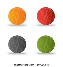 Set of abstract logo template. Corporate icons