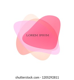 Set of abstract modern graphic elements with green color. Dynamical colored forms and line. Gradient abstract banners with flowing liquid shapes. Template for the design of a logo, presentation.