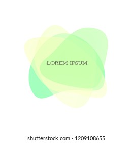Set of abstract modern graphic elements with brown color. Dynamical colored forms and line. Gradient abstract banners with flowing liquid shapes. Template for the design of a logo, presentation.