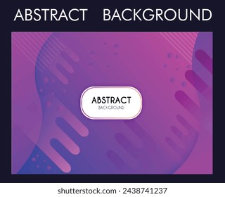 Set of abstract modern graphic elements. Dynamical colored forms and line. Gradient abstract banners with flowing liquid shapes. Template for the design of a logo, flyer or presentation. Vector.