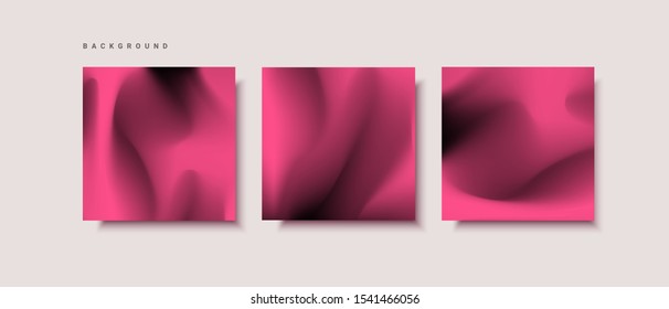 Set of abstract multicolored backgrounds. Eps 10 vector design