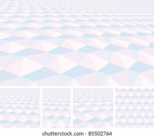 Montaje de tonos pastel abstractos.