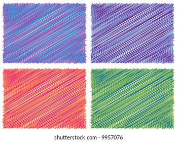 set of abstract retro vector colourfull backgrounds