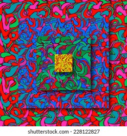 Set of Abstract seamless backgrounds patterns, vector illustration. 