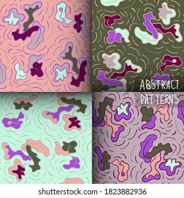 Conjunto de patrones abstractos de tracción manual sin fisuras