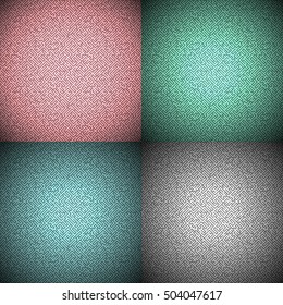 Set of abstract seamless maze pattern. Seamless background.