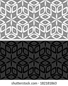 Set abstract seamless (tile, pattern) background. Texture.