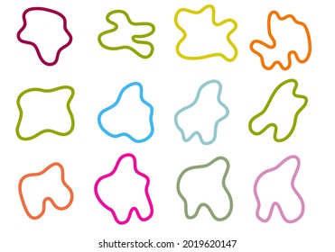 Set of Abstract Shape Icon