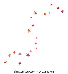 set of abstract stars background template vector illustration design
