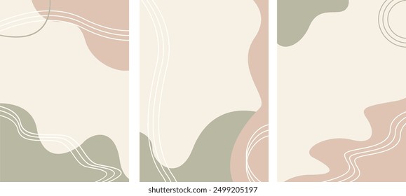 Set of abstract summer backgrounds with tropical leaves and flowers. Cover for web banner, social media banner template, postcard, invitation. Summer vacation concept. Nature theme