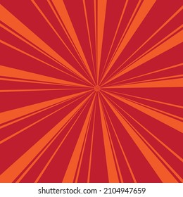 Set Of Abstract Sunburst Pattern. Vectorred Sunburst Background 