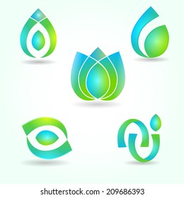 Set of abstract symbols 