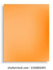 Set of abstract trendy color backgrounds. Minimal backdrop with soft shadow. Vector illustration layout. Orange modern screen effective design for user interface.