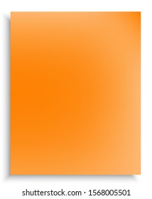 Set of abstract trendy color backgrounds. Magic backdrop with soft shadow. Vector illustration concept. Orange modern screen effective design for user interface.
