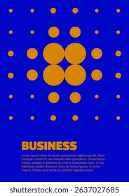 Set of abstract vector covers with dot grid and chart elements. Ideal for business reports, science presentations, analytics, and tech publications. Minimal and clean design.
