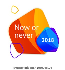 Set of abstract vector design for graphic template.