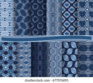 set of abstract vector paper with decorative shapes and design elements for scrapbook 