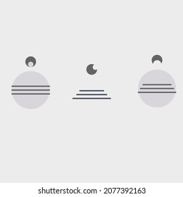 set of abstract vector shapes for decor