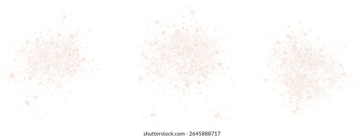 Conjunto de abstrato muito suave cor de água de cor laranja salpicar em um fundo branco. Textura de aquarela vetorial em cor de salada. Mancha de pincel de tinta. Mancha de manchas laranja. Mancha pastel aquarela